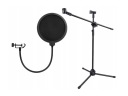 Микрофонный фильтр POP FILTER + подставка XREC SB4524