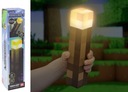 NÁSTENNÁ LAMPA MINECRAFT FAKĽA TORCH LAMPA NA STENU DARČEK