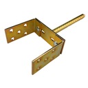 АНКЕР ДЛЯ ОСНОВАНИЯ СТОЙКИ РЕГУЛИРУЕМЫЙ КРОНШТЕЙН 0–160 мм