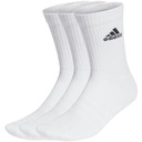 Ponožky ADIDAS Dlhé Cushioned Crew 3-pack Športové Biele r L / 43-45