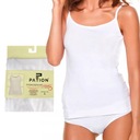 Женская ФУТБОЛКА ИЗ ГЛАДКОГО ХЛОПКА на узких бретелях - M