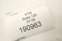 KTM DUKE 125 (17-19) THROTTLE VALVE NOZZLE TPS  photo 8