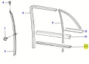 УЩІЛЬНЮВАЧ - РЕМІНЬ ДВЕРІ ЛІВИЙ ЗАД FORD FIESTA 1989-1996 (CX) OE 7182331  (17093207076) фото min 7