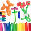 ШАРИКИ ДЛЯ СКРУЧИВАНИЯ - 100 ШТ + НАСОС, ТОЛСТЫЕ, ПРОЧНЫЕ.