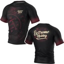Rashguard z krótkim rękawem męski Extreme Hobbry Badge r. M