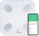 Cyfrowa waga łazienkowa FitTrack Dara iOS I ANDROID 180kg