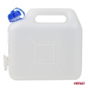 КАНІСТРА БАК ПЛАСТИКОВИЙ NA ВОДИ Z KRANEM 5L AMIO 03201  (17544377310) фото min 9