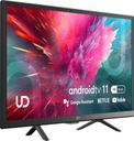 ЖК-ТЕЛЕВИЗОР UD 24 ANDROID 11 SMART TV DVBT HEVC