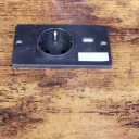 Двоярусне ліжко 90 х 200 см, світлодіодне освітлення, письмовий стіл, USB порти