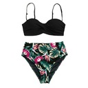 Купальник TWO-PIECE с завышенной талией L (S112)