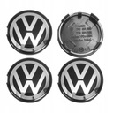 4X VW TAPACUBOS DISCOS 65MM KAPSEL VOLKSWAGEN 4 PIEZAS 