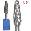 ВРАЩАЮЩИЙСЯ НАПИЛЬНИК X ТИПА L 6 x 18 SHAP 6 VHM