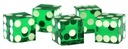 набор кубиков для DICE STACKING, зеленый