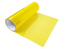 Тюнинговая наклейка желтая фольга для автомобильных ламп 30см