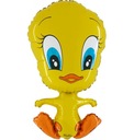 Фольгированный шар Yellow Duck Birthday 61 см