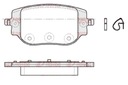 SET - SET PADS BRAKE REMSA REMSA photo 2 - milautoparts-fr.ukrlive.com