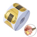 ШАБЛОНЫ ГЕЛЕВЫХ ДЛЯ НАРАЩИВАНИЯ НОГТЕЙ 500 шт.