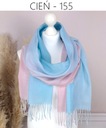 Большой женский шарф SHADED SCARF шарф с бахромой ВЕСНА - ЦВЕТА OMBRE