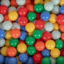 Набор разноцветных детских шариков, 200 шт, 6 см
