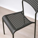 IKEA SANDSBERG ADDE Stôl a 2 stoličky čierna 67x67 Šírka stola 67 cm