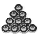 MULTIUSE 10 SZT. ПОДШИПНИКА KULKOWE ZWYKLE 60012RS 12X28X8MM РЕЗИНА USZCZELNIONE  фото 10