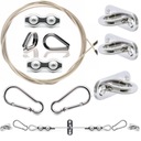 5 м Z1 КАБЕЛЬНЫЙ КАРДИН ДЛЯ САДОВОЙ ТЕРРАСЫ ШТОРЫ ДЛЯ ТЕРРАСНОЙ СТРУНЫ