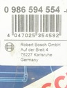 SENSOR ABS 0986594554/BOH BOSCH 