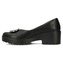 FILIPPO Женские кожаные туфли на платформе, черные туфли без шнуровки 40