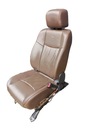 SEAT RIGHT AIRBAG DVD HEAD REST BROWN LEATHER INFINITI JX35 QX60 OE 