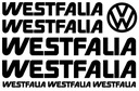 Набор наклеек WESTFALIA VW Transporter