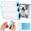 САМОКЛЕЯЩАЯСЯ ТЕРМОБУМАГА для мини-принтера, 3 РОЛИКА ДЛЯ НАКЛЕЙКИ