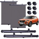 РУЛОННЫЕ ШТОРЫ ДЛЯ АВТОМОБИЛЯ SUNCLASS НАБОР НАКРЫТИЙ НА ПРИСОСКАХ 2x 40 СМ