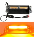 STROBOSCOPE HEADLIGHT WARNING POMARANCZOWA BEAM 95CM NA ROOF + STACKS 12V  photo 13