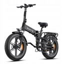 Черный электрический велосипед ENGWE ENGINE PRO 2.0 1200 Вт, 16 Ач, 110 км, 20 дюймов