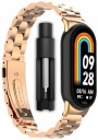 Стальной ремешок RabbitMob для браслета Xiaomi Mi Smart Band 8/9/10 | Розовый