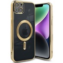 КЕЙС МАГНИТНЫЙ БЛЕСК + СТЕКЛО 9Н для IPHONE 14