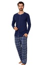 Длинная мужская пижама на молнии, Серая XL