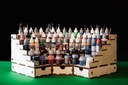 Вальехо / Армейский художник / Угловая подставка для краски Citadel + ящики