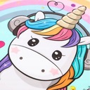 UNICORN ЧЕМОДАН ДЛЯ РУЧНОЙ РУКИ UNICORN ДЛЯ ДЕТСКОГО ПУТЕШЕСТВИЯ