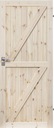 ДВЕРИ ИЗ МАССИВА СОСНЫ RADEX LOFT ZZ 80