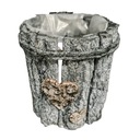 ДЕРЕВЯННЫЙ ЦВЕТОЧНЫЙ ГОРШОК 15 х 15 х 15 см