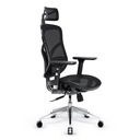 Эргономичное вращающееся офисное кресло ПРЕМИУМ DIABLO V-BASIC: черный