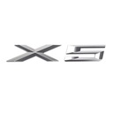 ЭМБЛЕМА BMW НАПИСЬ Хром НОВЫЙ ЗАДНИЙ КАПОТ X5 E53 E70!