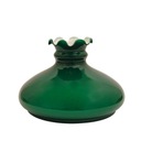 Lampa naftowa klosz zielony 4401 aladyn otw. 23 cm