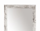 Большое зеркало для гардеробной, белая сосна, 155 см.