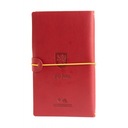 Harry Potter - Kožený cestovný zápisník Chrabromil 12x19,6 cm (Červený) Značka Grupoerik