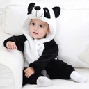 PYŽAMO ZIMNÝ OVERAL PANDA DETSKÝ OVERAL ZIPS ONESIE KIGURUMI 100 Počet kusov v ponuke 1 szt.