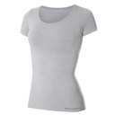 ФУТБОЛКА ЖЕНСКАЯ BRUBECK COMFORT ИЗ ШЕРСТИ M