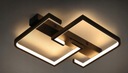 LAMPA LED KWADRAT SUFITOWA PLAFON żyrandol modern LED + PILOT
