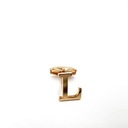 Запонка с буквой 